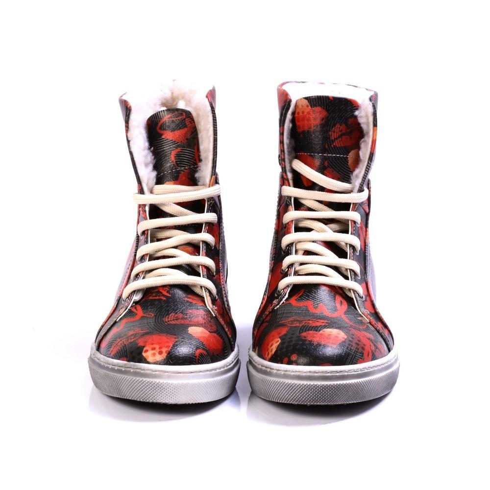 Hearts Short Boots JAS106 (1421180371040)