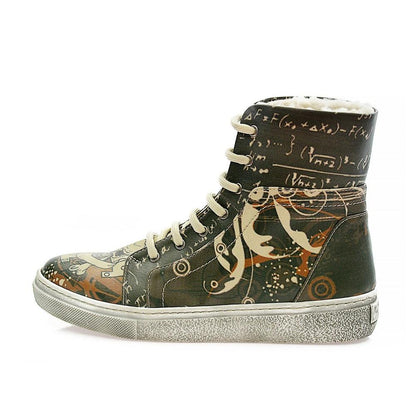 Skull Short Boots JAS107 (1421180534880)