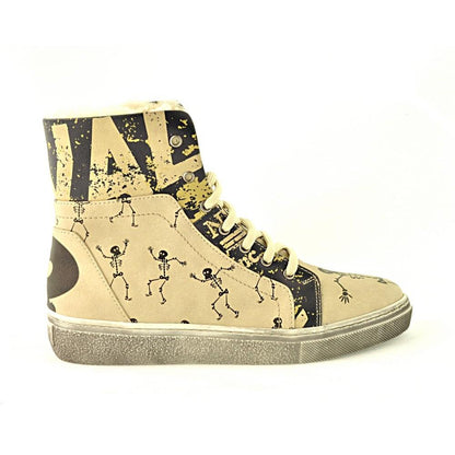 Skeletons Short Boots JAS108 (1421180731488)