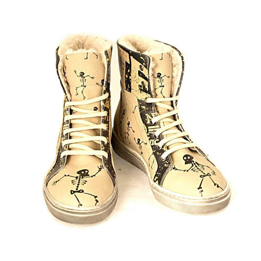 Skeletons Short Boots JAS108 (1421180731488)