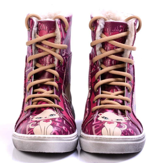 Sweet Cat Short Boots JAS109 (506268287008)