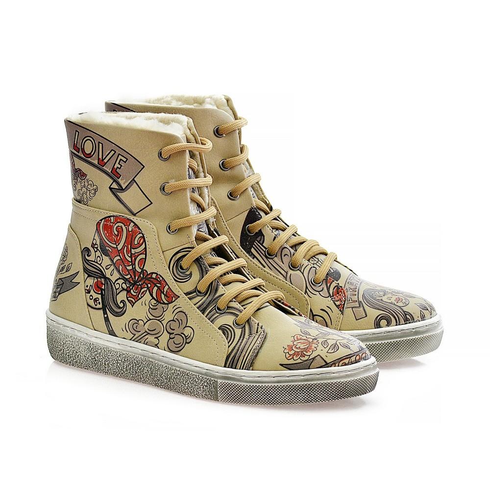 Pirates Love Short Boots JAS110 (1421180895328)