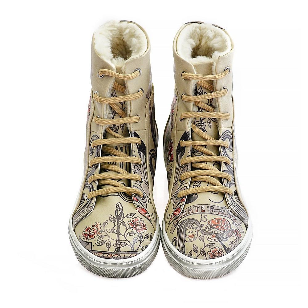 Pirates Love Short Boots JAS110 (1421180895328)