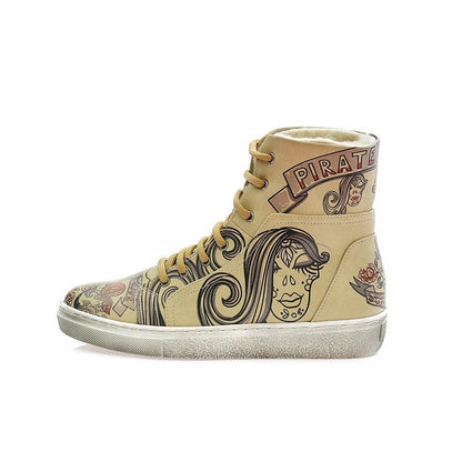 Pirates Love Short Boots JAS110 (1421180895328)