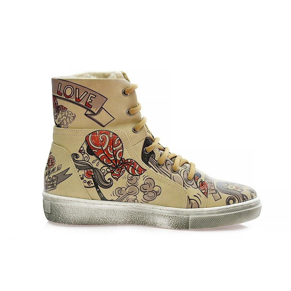 Pirates Love Short Boots JAS110 (1421180895328)