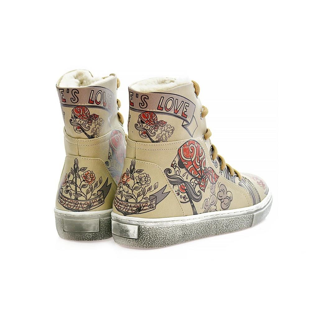 Pirates Love Short Boots JAS110 (1421180895328)