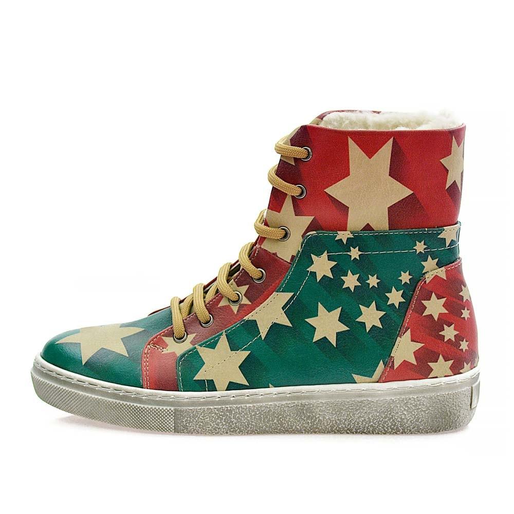 Stars Short Boots JAS111 (506268319776)