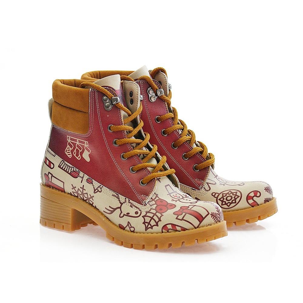 New Year Short Boots KAT101 (1421182402656)