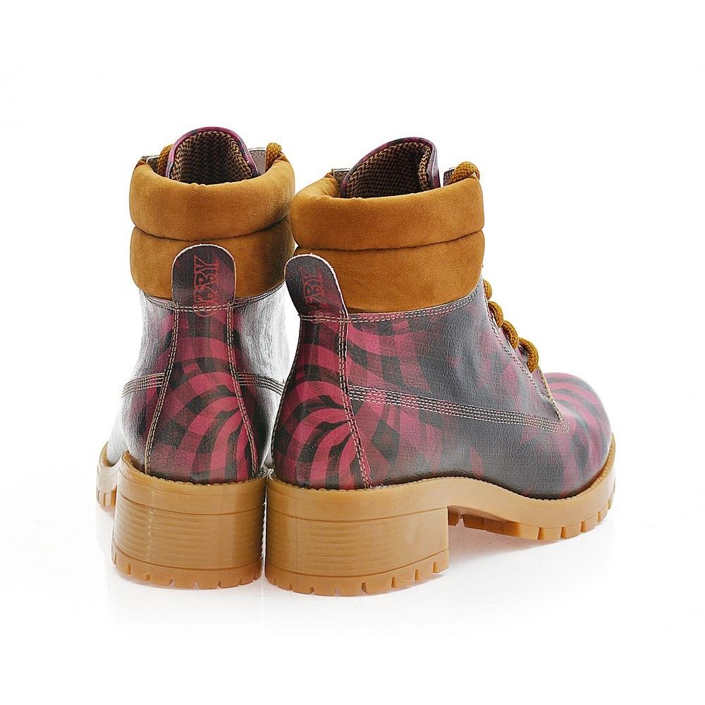 Retro Short Boots KAT103 (1421182632032)