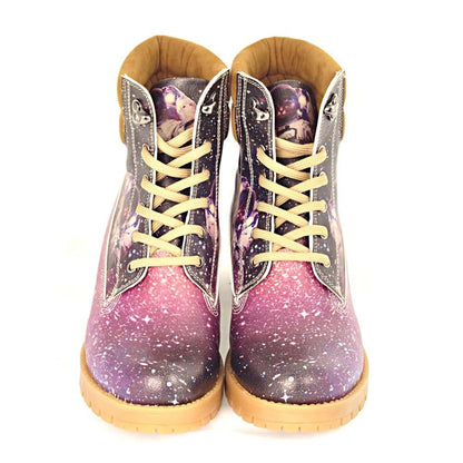 Astronaut Cat Short Boots KAT108 (502847766560)