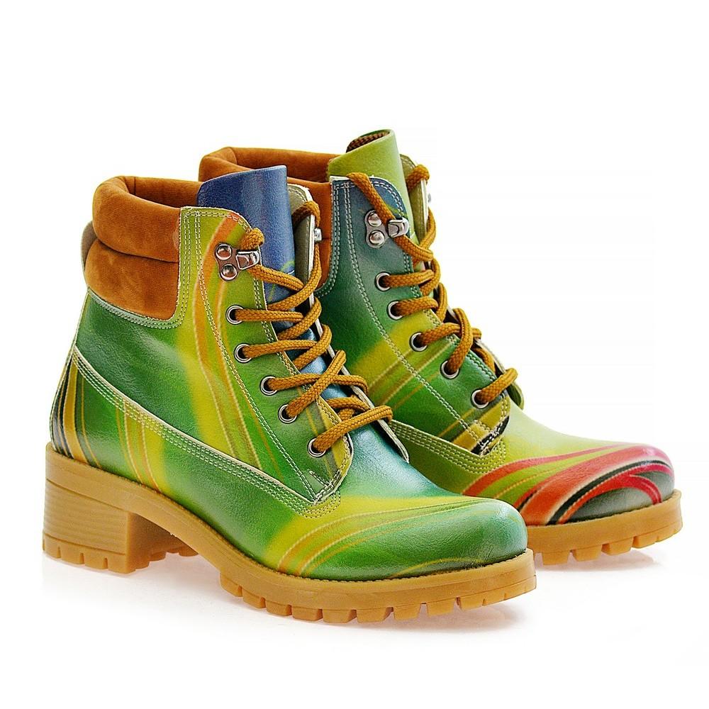 Magic of Colors Short Boots KAT110 (1421183778912)