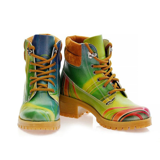 Magic of Colors Short Boots KAT110 (1421183778912)