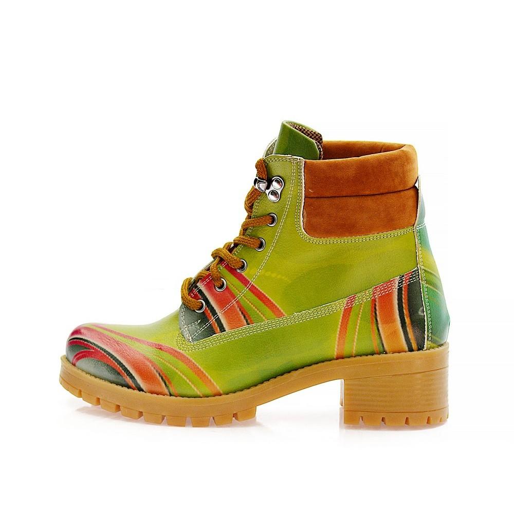Magic of Colors Short Boots KAT110 (1421183778912)