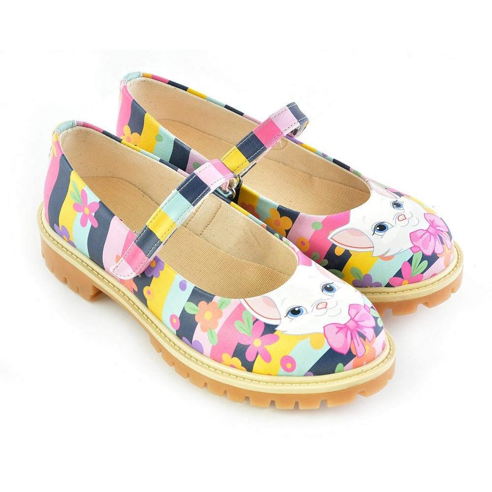 Pretty Cat Ballerinas Shoes KTB101 (1421185384544)