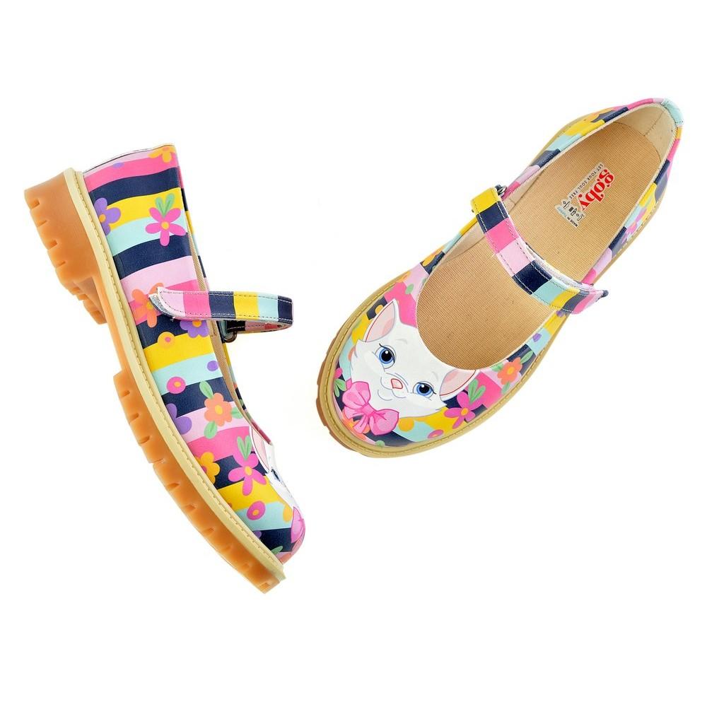Pretty Cat Ballerinas Shoes KTB101 (1421185384544)