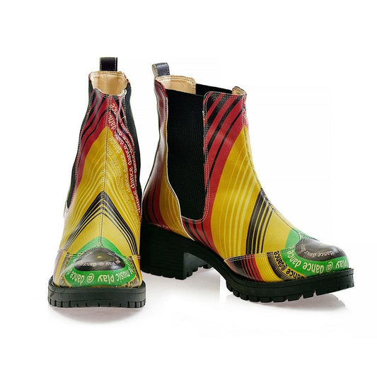 Record Short Boots LAS106 (1421187711072)