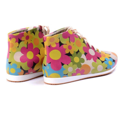 Flowers Short Boots LND1121 (1421190201440)