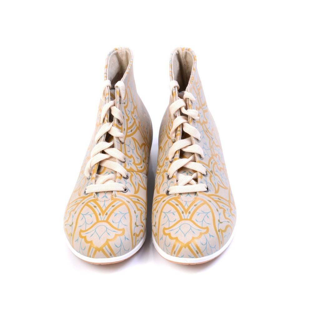 Pale Short Boots LND1124 (1421190561888)