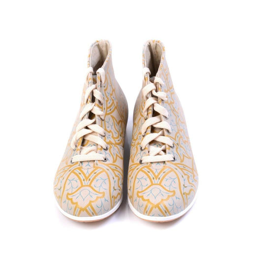 Pale Short Boots LND1124 (1421190561888)