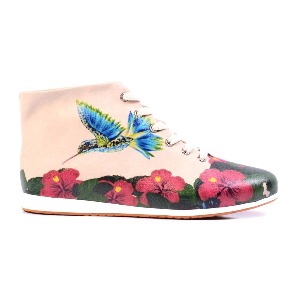Flowers Short Boots LND1133 (506268844064)