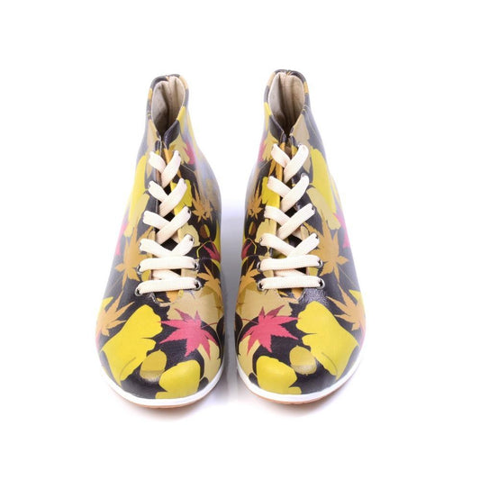 Leaves Short Boots LND1134 (1421191610464)