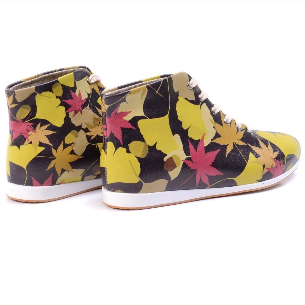 Leaves Short Boots LND1134 (1421191610464)