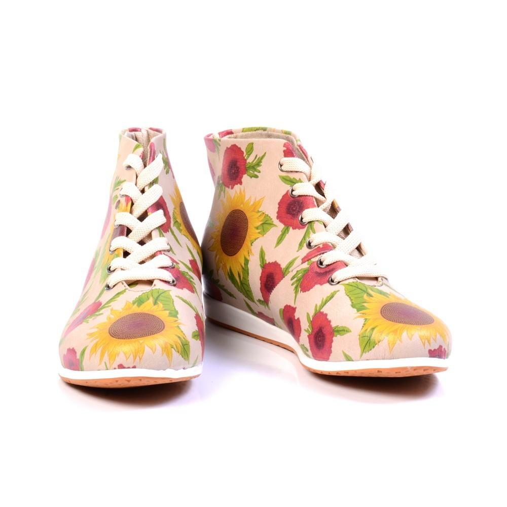 Sunflower Short Boots LND1137 (1421192036448)