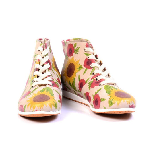 Sunflower Short Boots LND1137 (1421192036448)