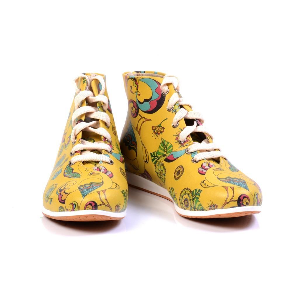 Fancy Bird Short Boots LND1140 (1421192331360)