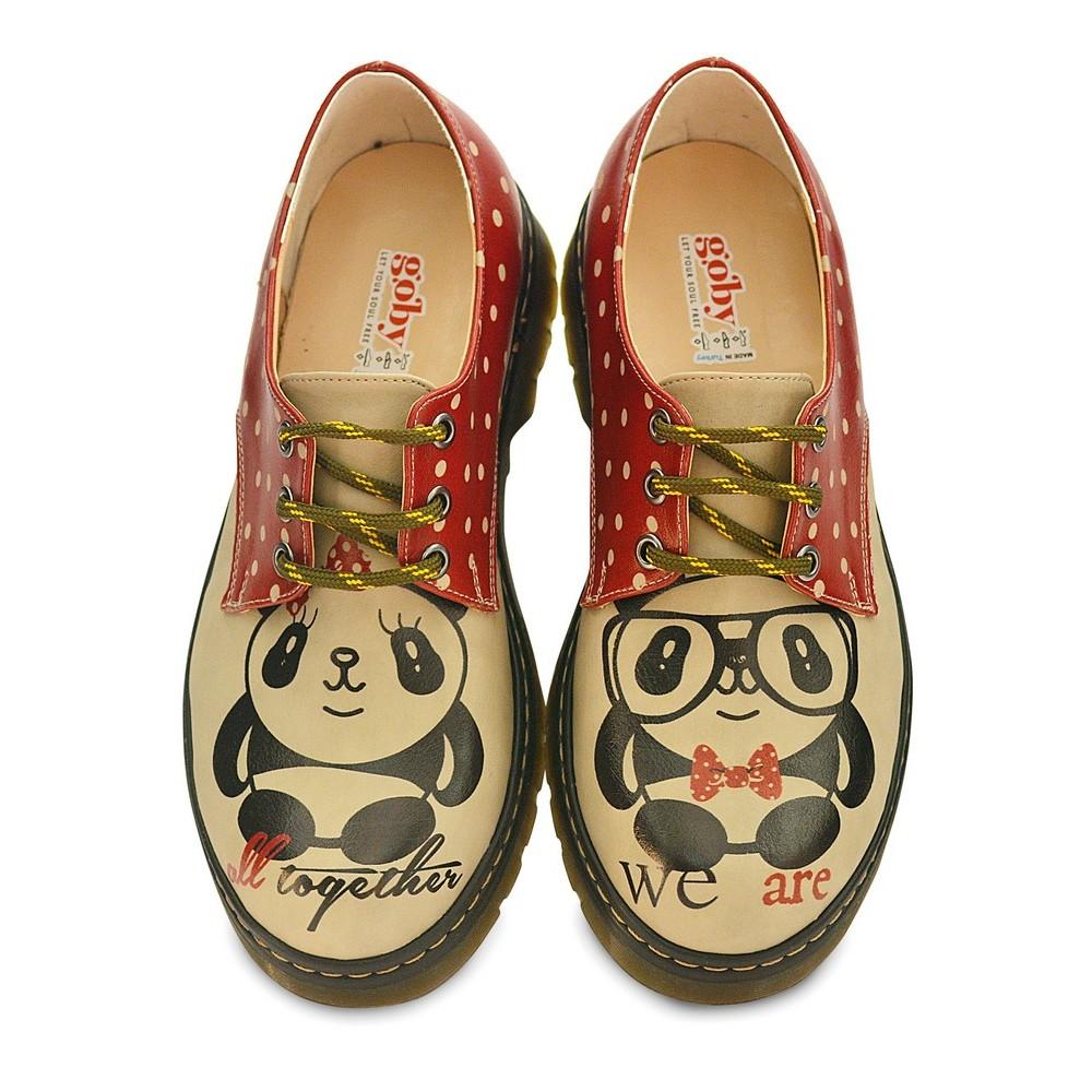 We are All Together Oxford Shoes MAX119 (1421197312096)