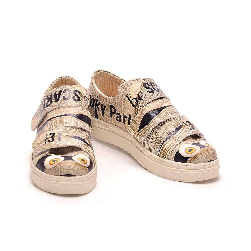 Halloween Mummy Sneaker Shoes NAC104 (770202435680)