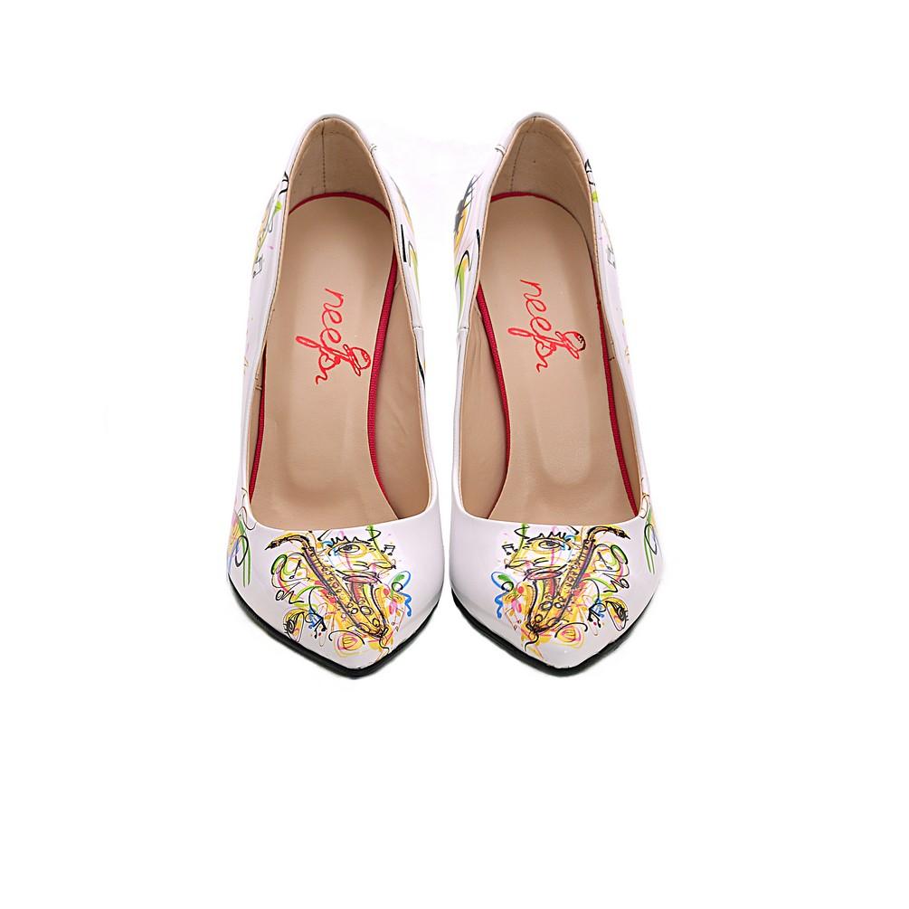 Saxophone Heel Shoes NBS107 (770204041312)