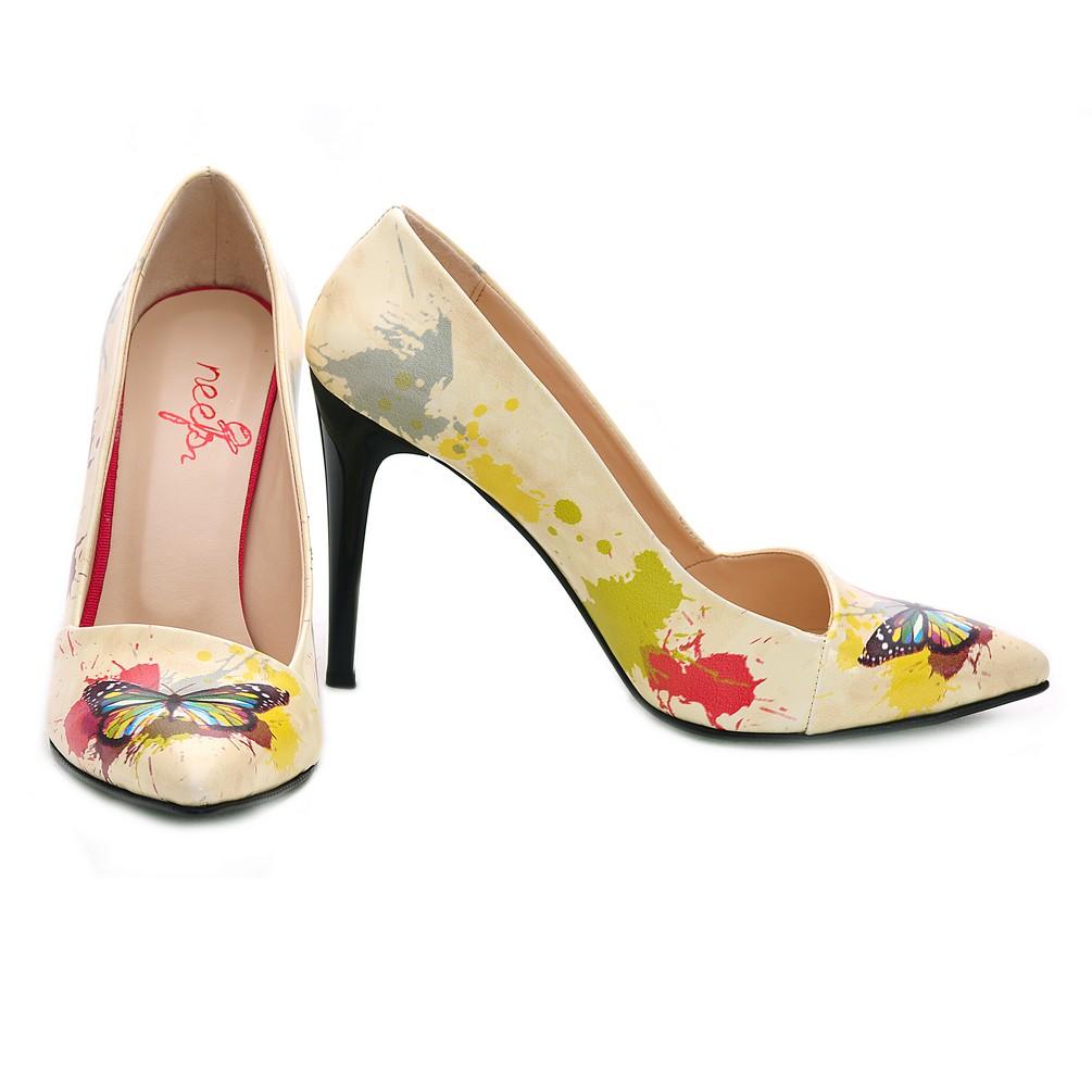 Butterfly Heel Shoes NBS203 (770204237920)