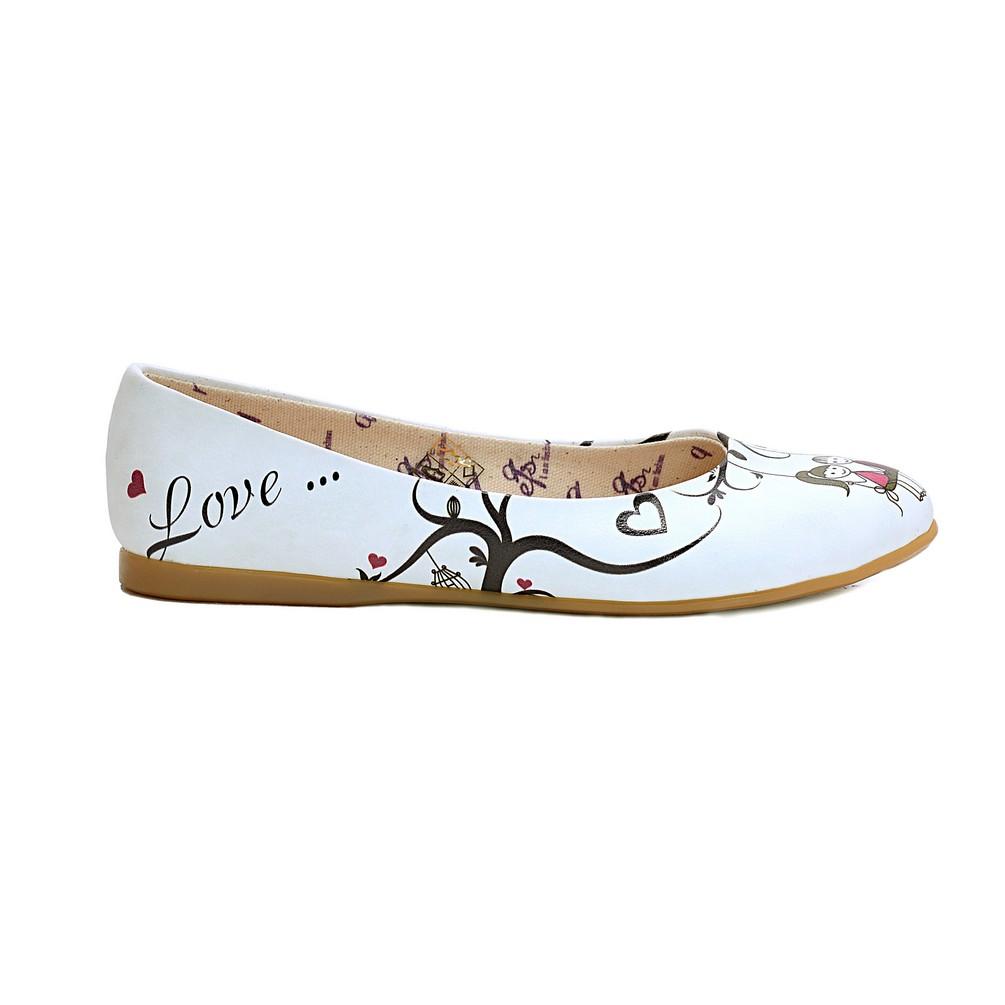 Couple in Love Ballerinas Shoes NFS1001 (770205909088)