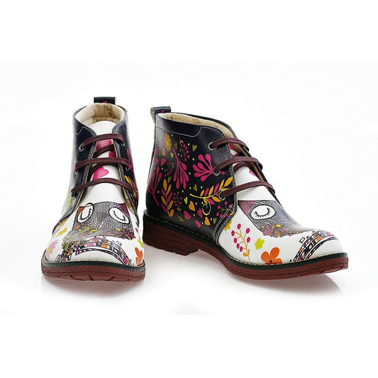 Sweet Owl Ankle Boots NHP104 (770209611872)