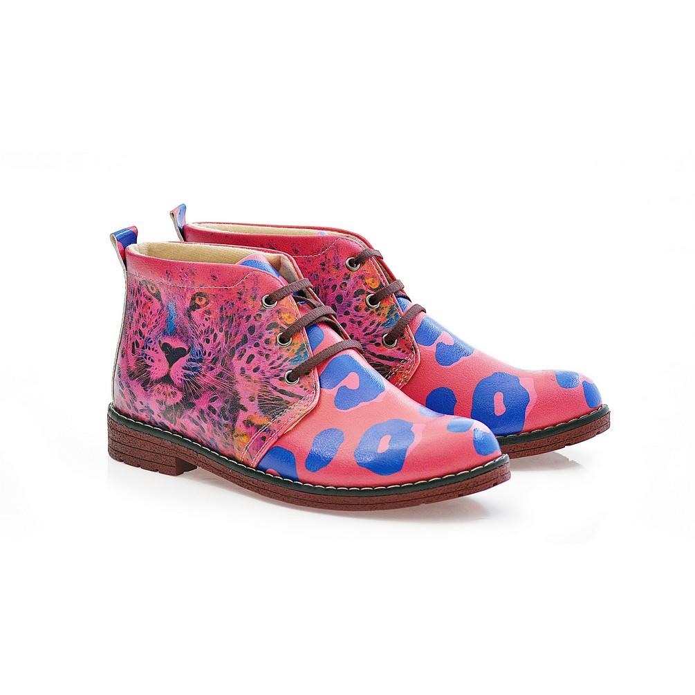Leopar Ankle Boots NHP110 (770209939552)