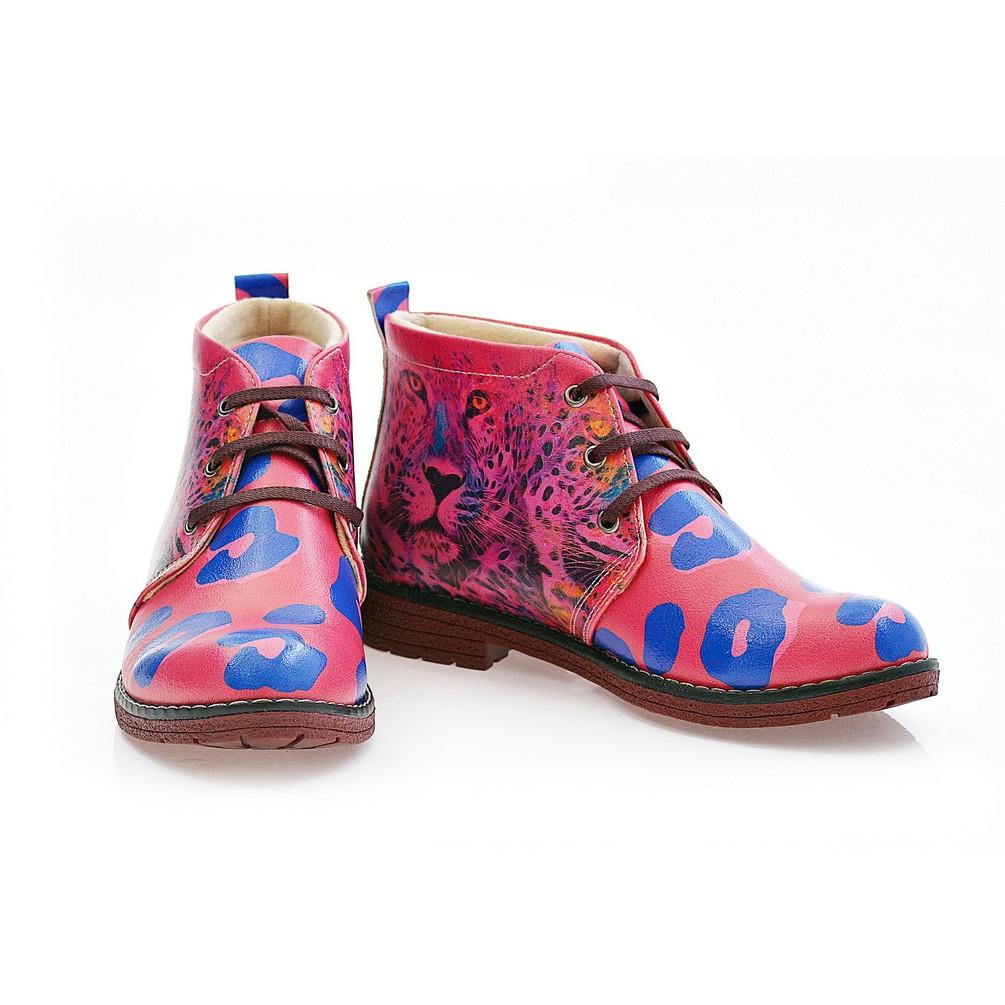 Leopar Ankle Boots NHP110 (770209939552)