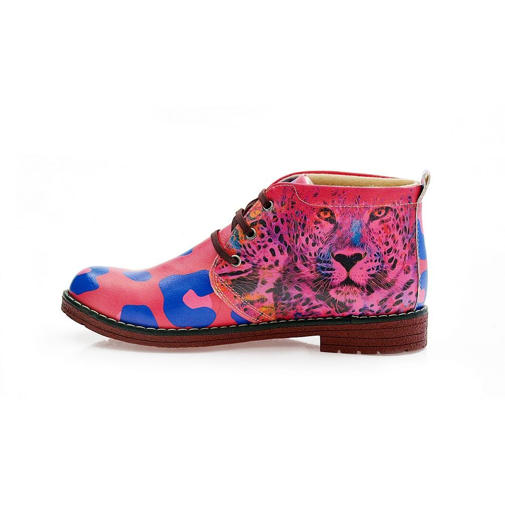 Leopar Ankle Boots NHP110 (770209939552)
