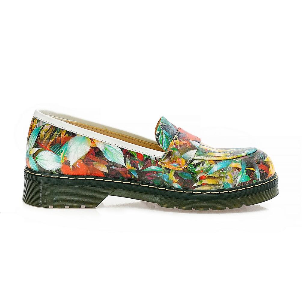 Flowers Oxford Shoes NMOX105 (770212921440)