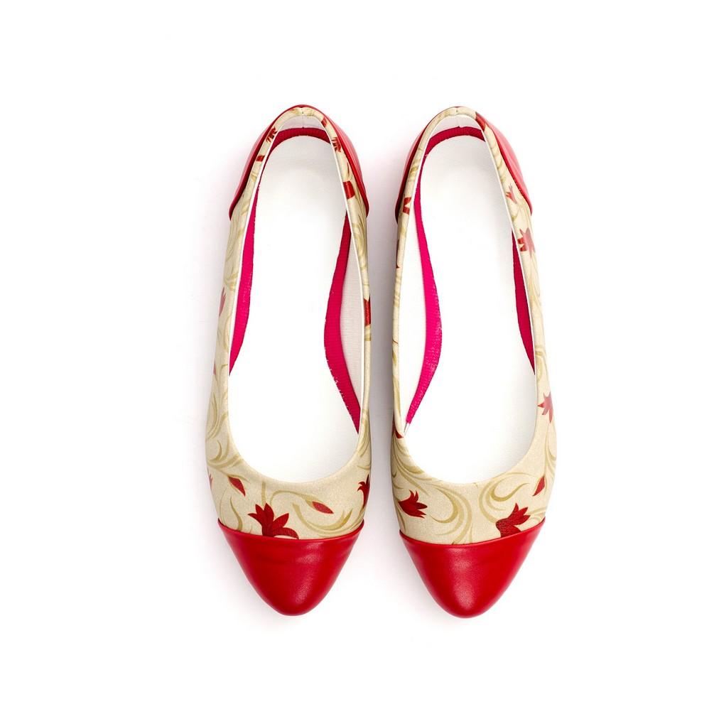 Rose Ballerinas Shoes NMS101 (770212954208)