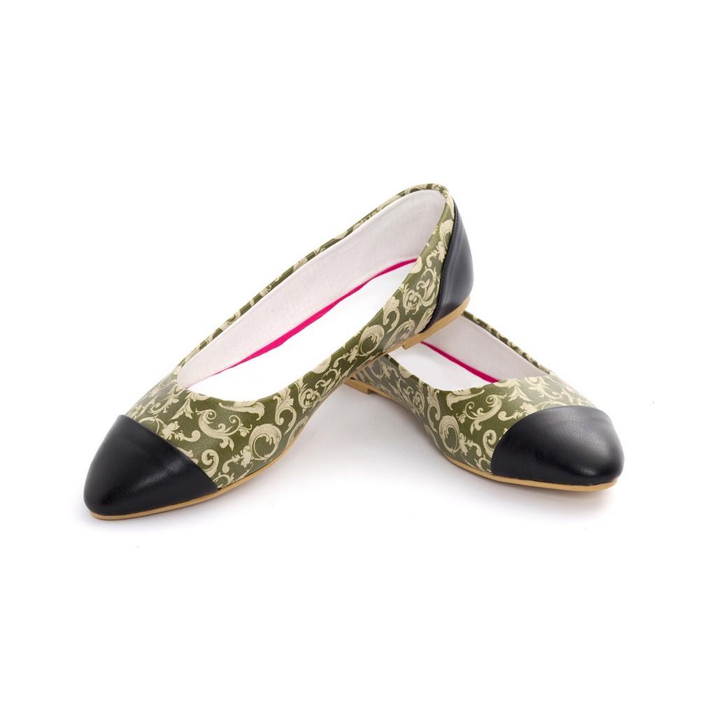 Pattern Ballerinas Shoes NMS104 (770213085280)