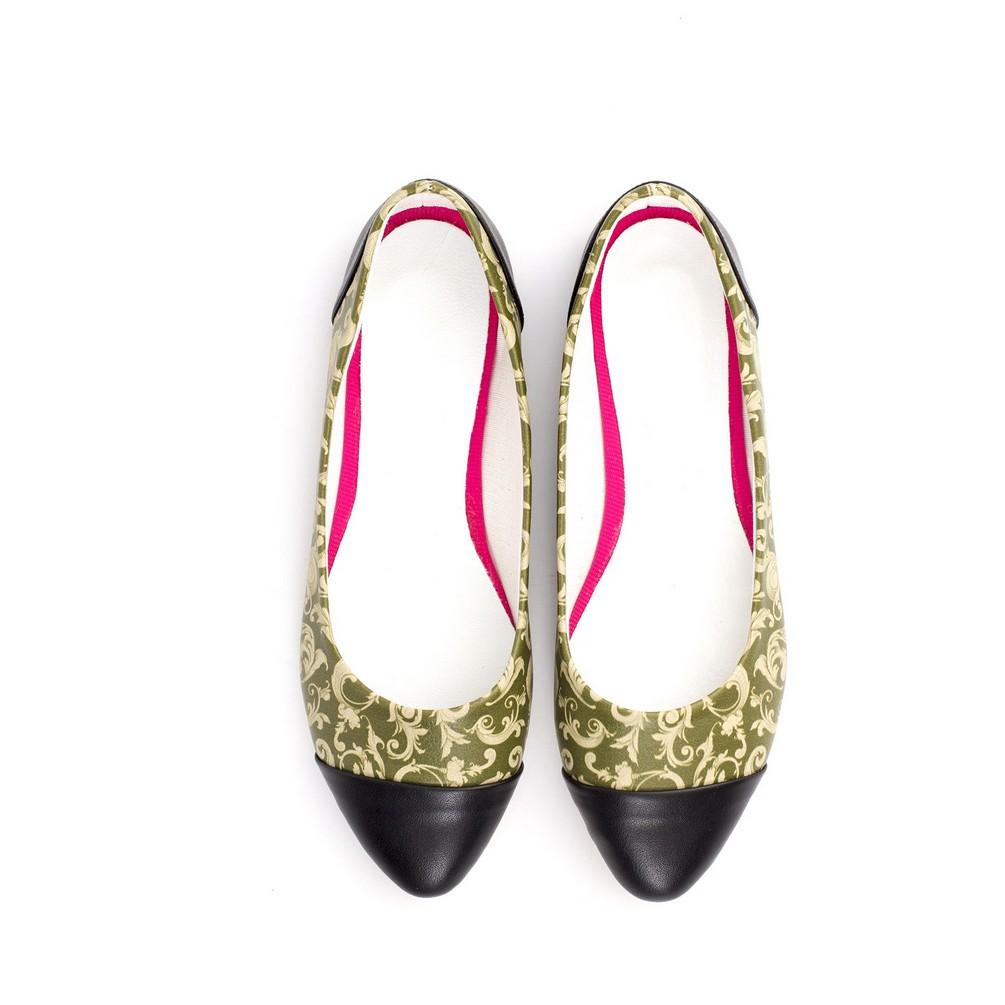 Pattern Ballerinas Shoes NMS104 (770213085280)