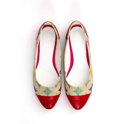 Pattern Ballerinas Shoes NMS107 (770213183584)