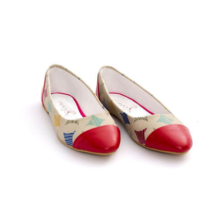 Pattern Ballerinas Shoes NMS107 (770213183584)