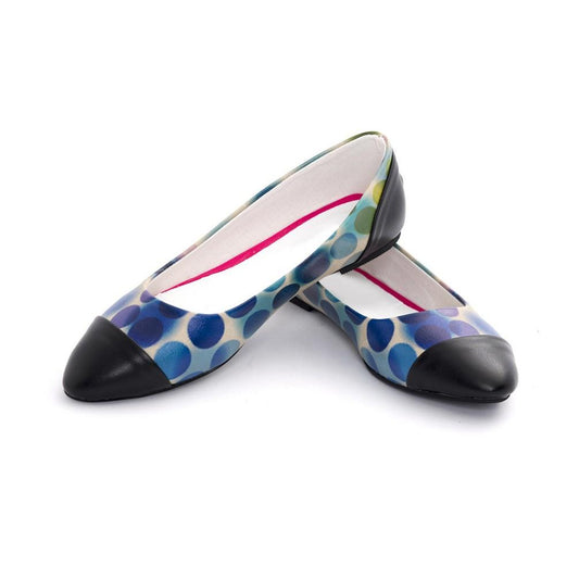Colored Dots Ballerinas Shoes NMS108 (770213216352)