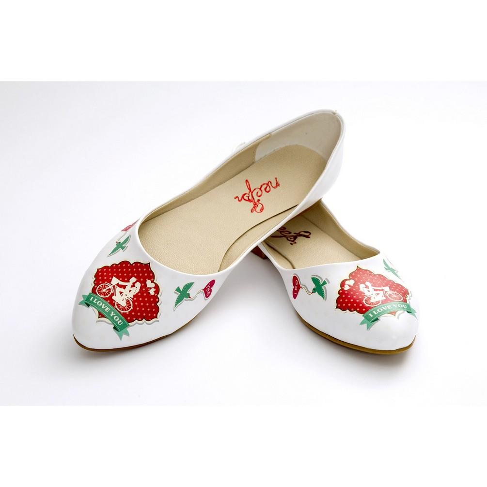I Love You Ballerinas Shoes NSS353 (770221441120)