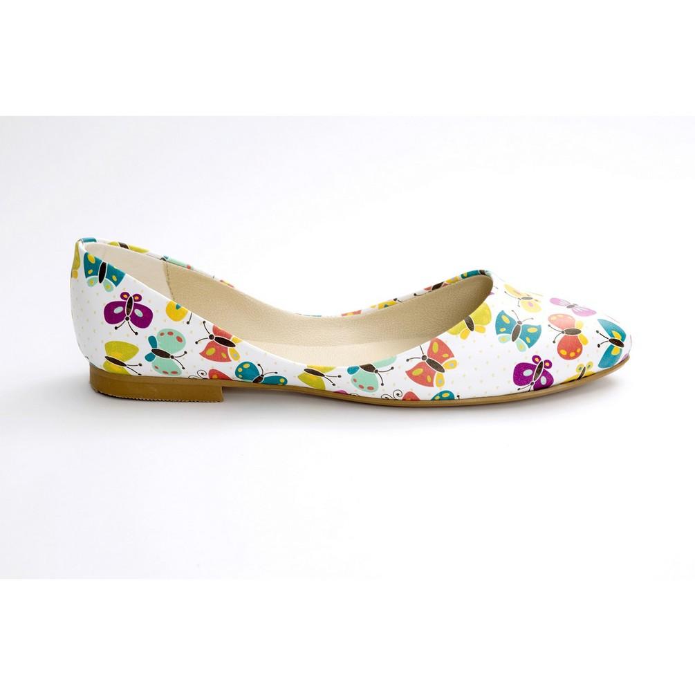 Butterfly Ballerinas Shoes NSS354 (770221506656)