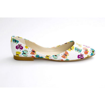 Butterfly Ballerinas Shoes NSS354 (770221506656)