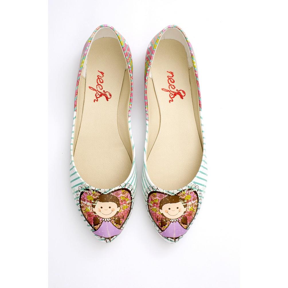 Cute Girl Ballerinas Shoes NSS357 (770221703264)