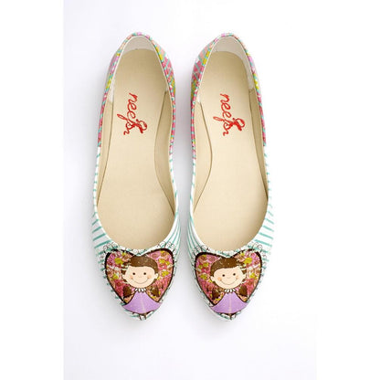 Cute Girl Ballerinas Shoes NSS357 (770221703264)